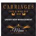 FISA HOLDINGS LTD t/a Carriages Cafe and Wine Bar