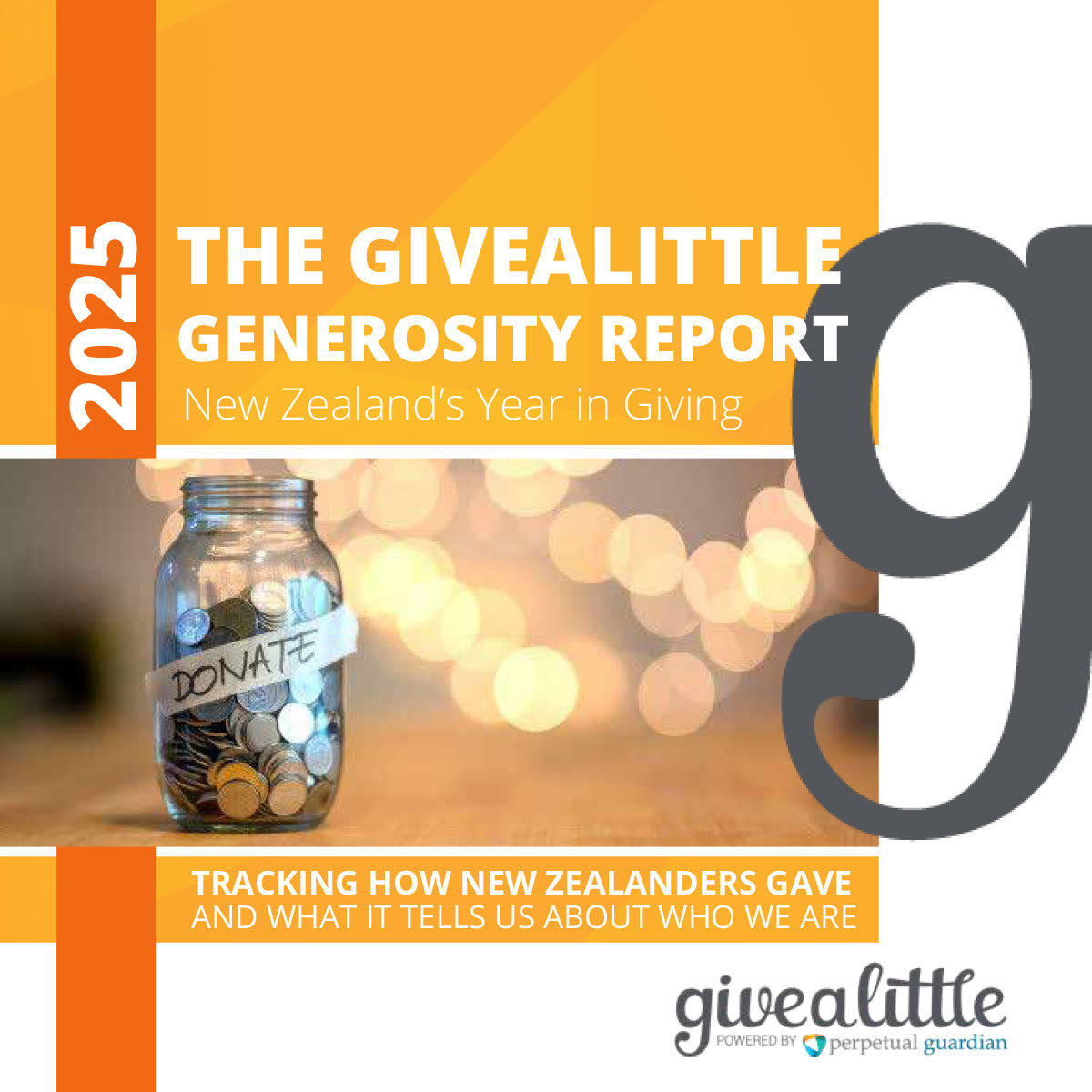 Givealittle’s Generosity Report for FY2025