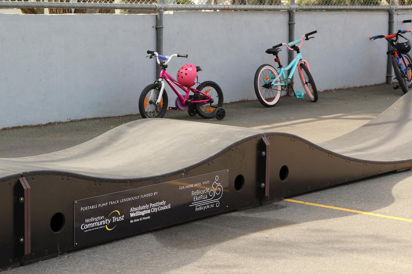 Portable pump track on sale