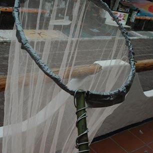 Ingenuity at Play in Making Bat Catching Nets - Help us to get