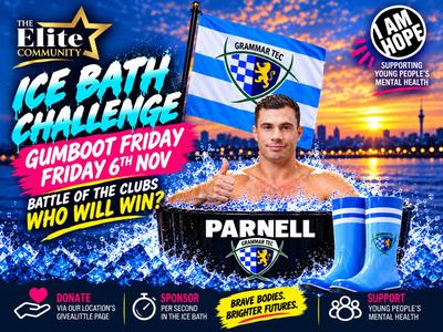 Parnell Ice Bath Challenge – Adam Siddall