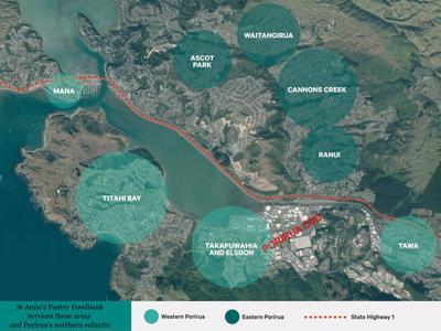 St Anne's Pantry Porirua Foodbank