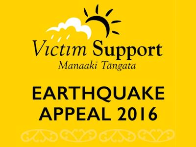 Victim Support 2016 Earthquake Appeal