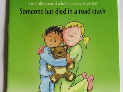 Free support books for children bereaved in road crashes