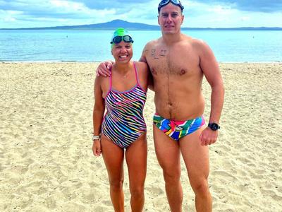 20km Swim Around Rangitoto Island