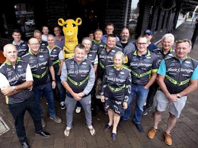 Joe's Garage 'Sound to Sound' Cycle Challenge in support of Life Education Trust