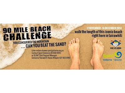 Sport Gisborne Tairawhiti 90 Mile beach Challenge