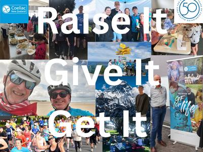 Safer Dining For Coeliacs - Raise It Give It Get It