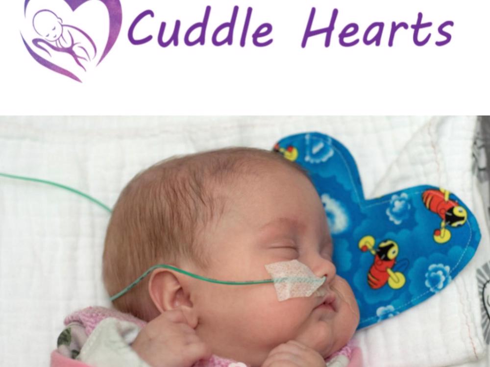 NICU cuddle hearts Givealittle