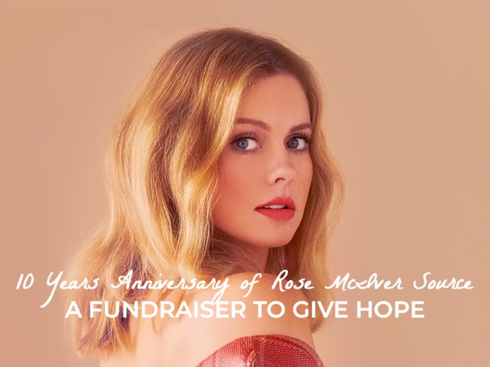 10 Years Anniversary of Rose McIver Source: A Fundraiser to Give Hope ...