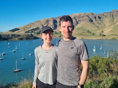 Alex and Lydia's run for cancer