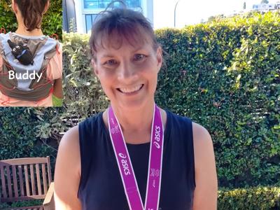 Running 100km with Buddy for Pet Refuge