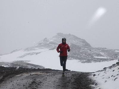 Running a marathon in Antarctica to raise funds for Asylum Seekers Support Trust