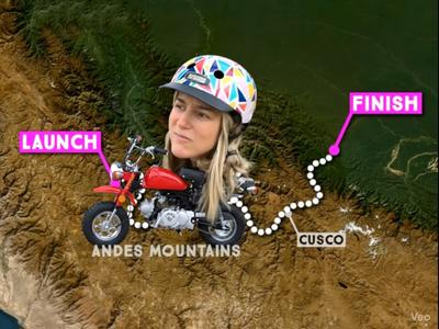 One Tiny Bike. One Wild Ride. One Great Cause