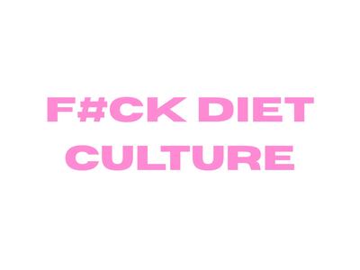 Break Diet Culture. Supporting Recovery.