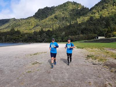 Running Round and Round a Lake for Autism NZ