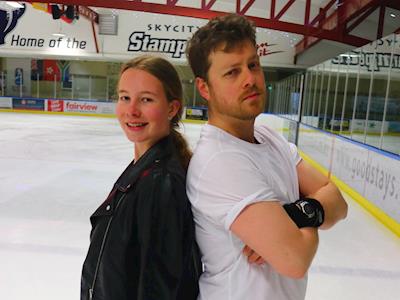 Alicia and Richie proudly sponsored by Kip McGrath and Chef Brendan