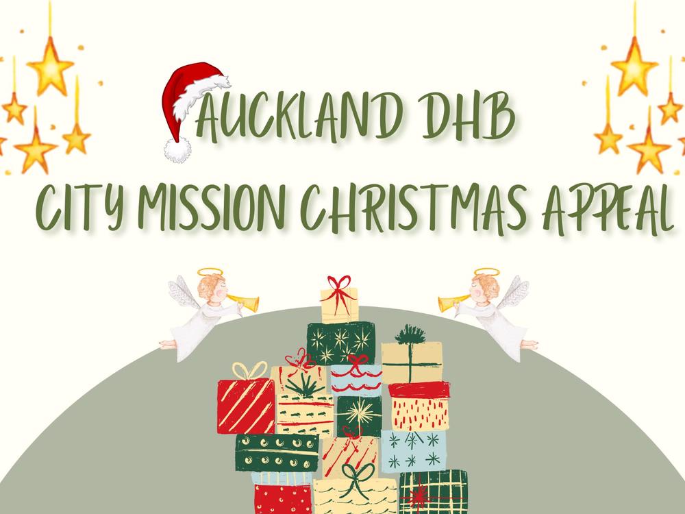 Auckland DHB City Mission Christmas Appeal 2021 Givealittle