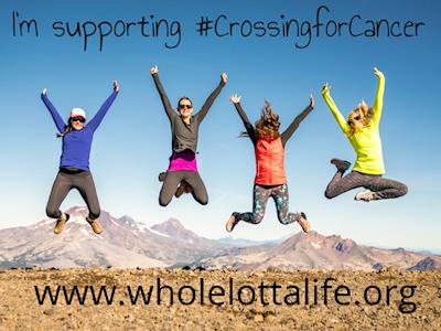 Monique is Crossing for Cancer