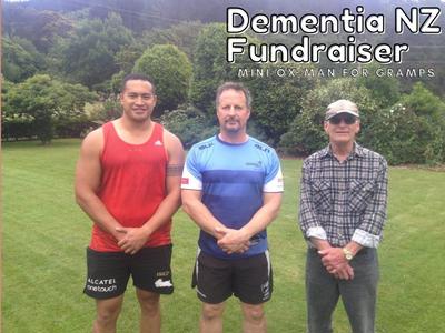 Dementia NZ Fundraiser: "Mini Ox-man for Gramps!"