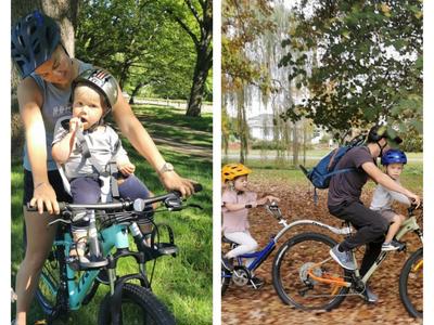 Turning our family weekend adventures into bike adventures