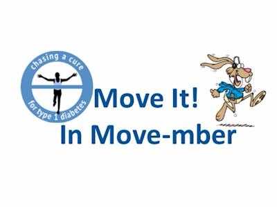 Move-mber - Chasing a Cure for Type 1 Diabetes