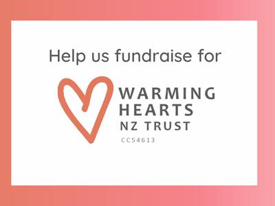 Help us fundraise for Warming Hearts NZ!