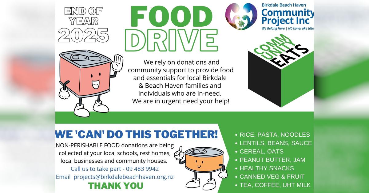 Community Eats - food support for locals who are financially struggling ...