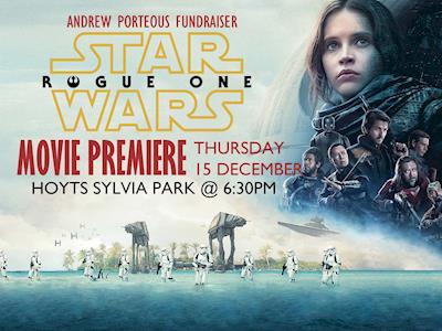 Andrew Porteous Star Wars Movie Premiere