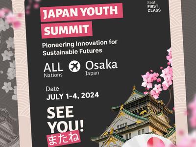 Alena to the Japan Youth Summit 2024