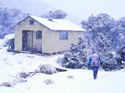 Dusky Track Hut maintenance