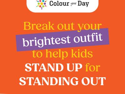 E Tū Tāngata and Colour Your Day - Stand Up for Standing Out