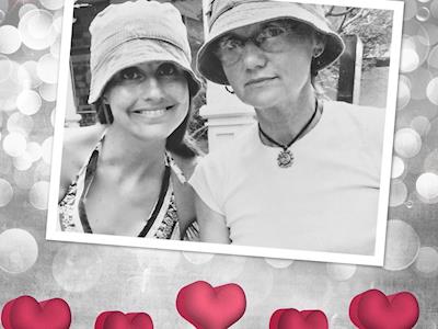 Lucy is crossing for cancer