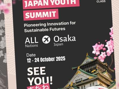 Krystal to the Japan Youth Summit 2025