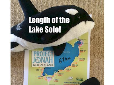 Walking 67Km the Length of Lake Taupo for Project Jonah