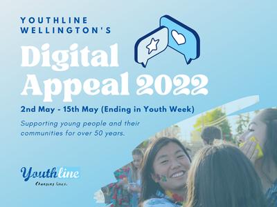 Youthline Wellington's Digital Appeal 2022