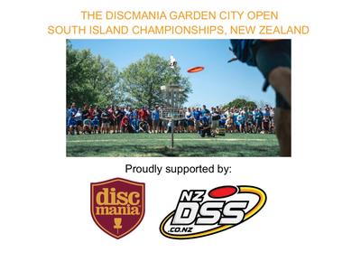 Discmania Garden City Open 2023 - South Island Champs