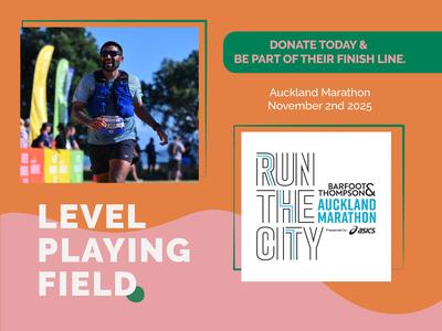 Running to Level the Playing Field - all funds will go to rangatahi in need