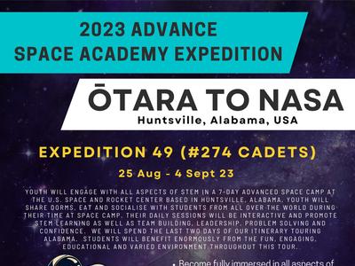 Ihapera Otara Space Cadet to NASA