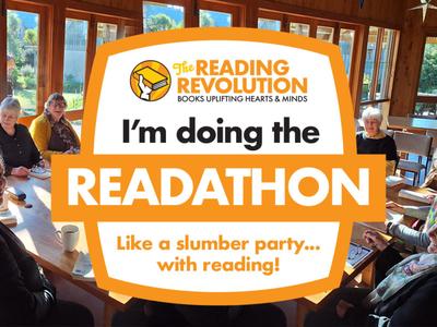 Read-a-thon! Books uplifting hearts & minds!