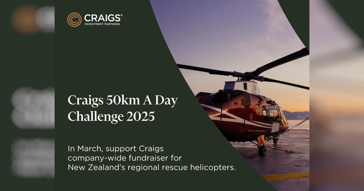 Craigs 50km A Day Challenge 2025 Givealittle