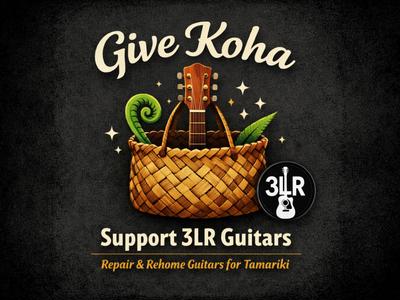 Repair and donate guitars for tamariki
