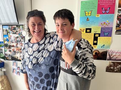 Go, Sam, Go! Surmounting her greatest challenge