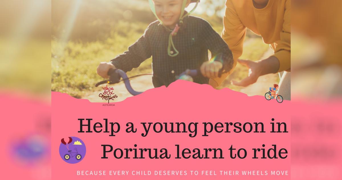 Help get bikes into Porirua Givealittle