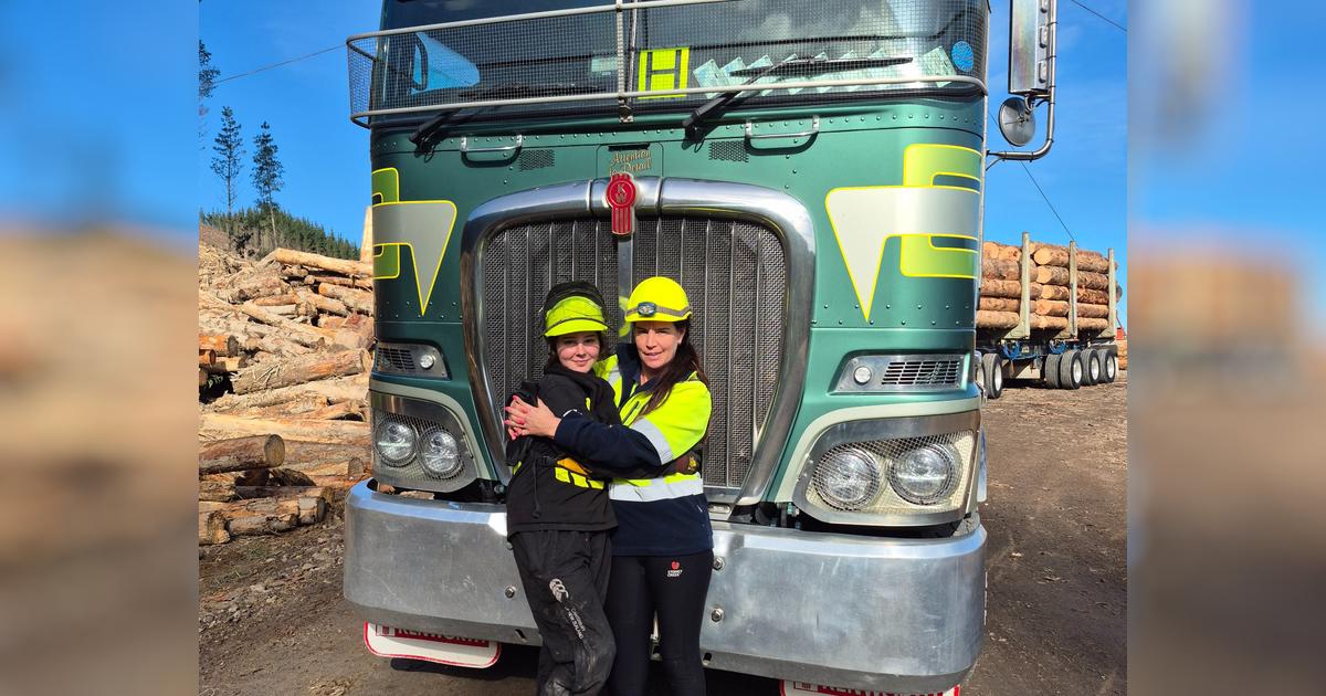 A Lady Logging Trucker & her daughter need our help. - Givealittle