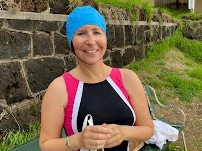 Nic's winter swim challenge