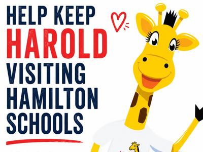 Help keep Harold visiting Hamilton schools