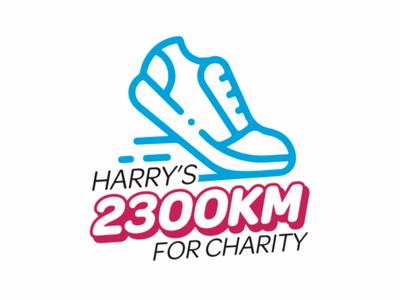 Harry's 2300km for Charity