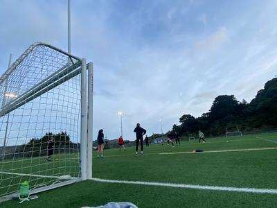 half time oranges walk a mile!!