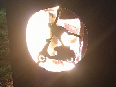 Because it's better than a pushbike.